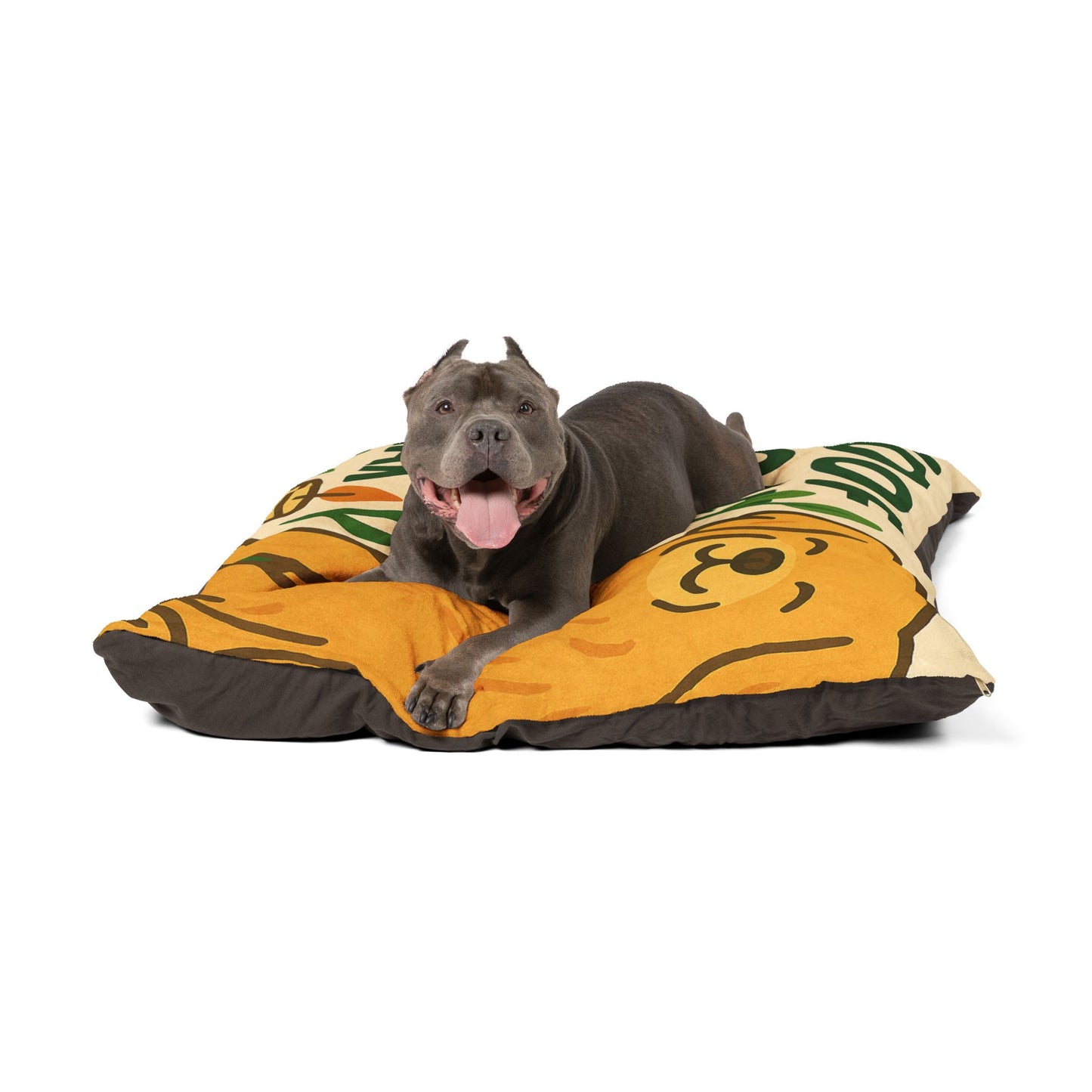 Cozy Pet Bed - "Woof Woof and Relax"